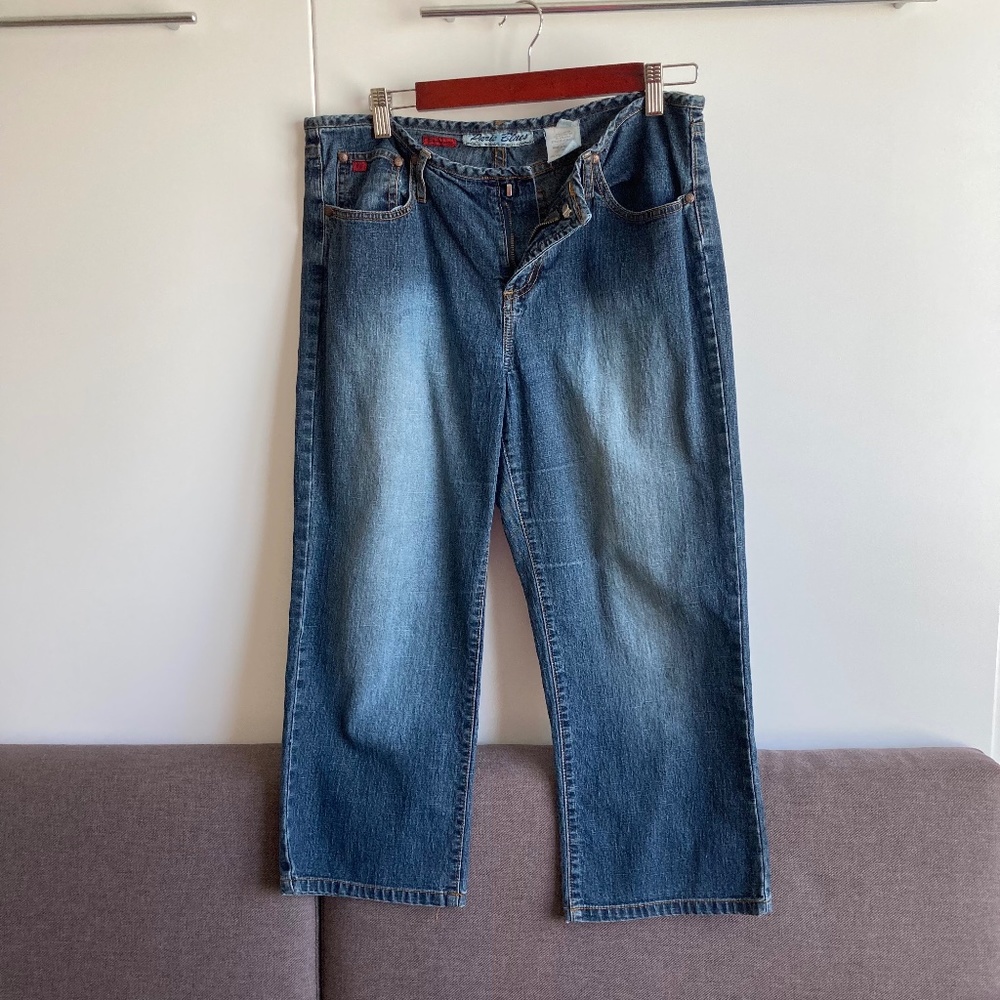 Casual Cool: Paris Blues Junior's Capri Jeans - Size 13